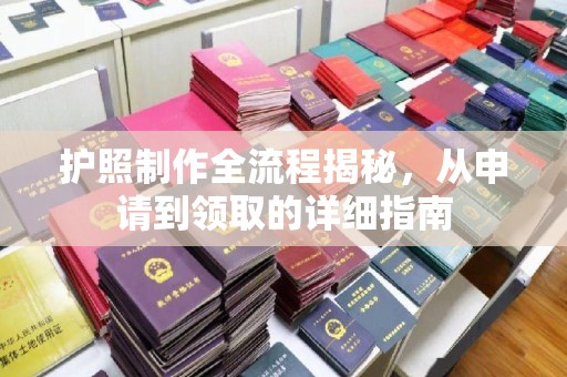 乐山护照制作全流程揭秘，从申请到领取的详细指南