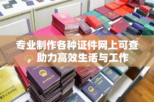 乐山专业制作各种证件网上可查，助力高效生活与工作