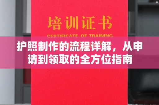 乐山护照制作的流程详解，从申请到领取的全方位指南