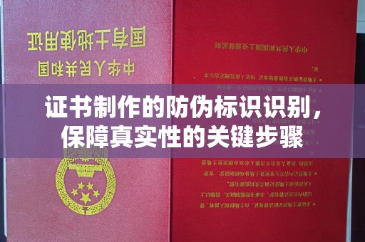 乐山证书制作的防伪标识识别，保障真实性的关键步骤