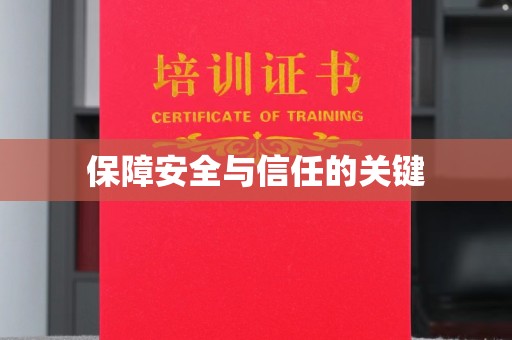 乐山保障安全与信任的关键