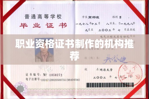 乐山职业资格证书制作的机构推荐