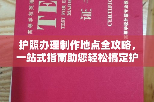 乐山护照办理制作地点全攻略，一站式指南助您轻松搞定护照